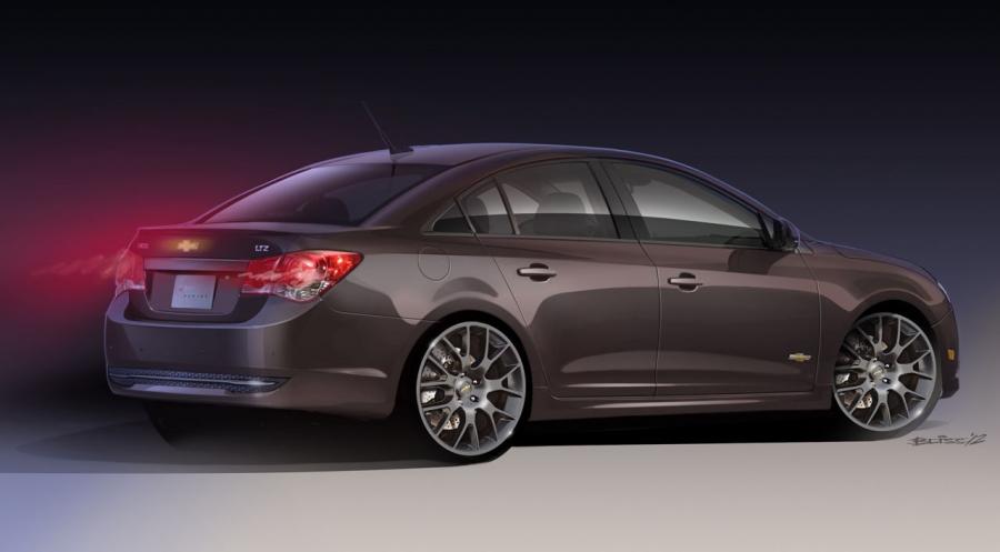  Chevrolet Cruze Upscale Concept 2012 года  (фото 2 из 2)